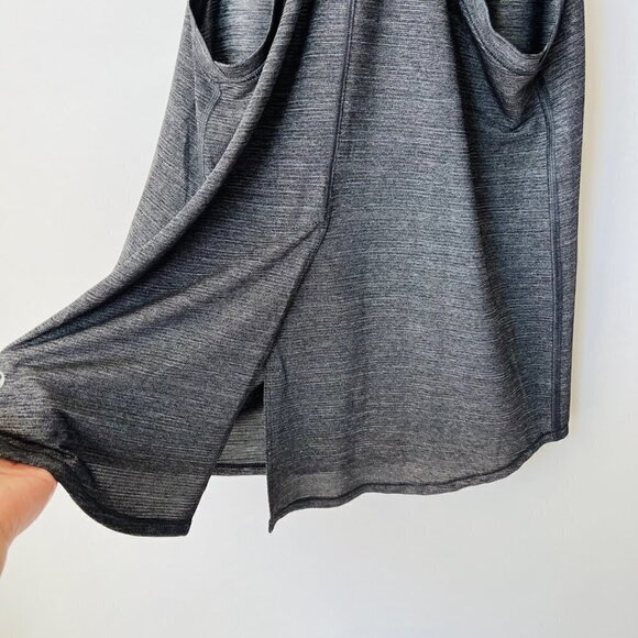 ❤️ LULULEMON Hot like Agni singlet in heather gray size 4 J57 - Picture 9 of 11
